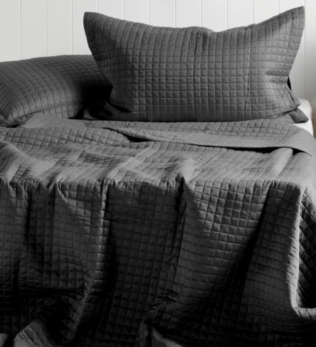 4 Square Bamboo Quilted  Coverlet Bedspreads Sets